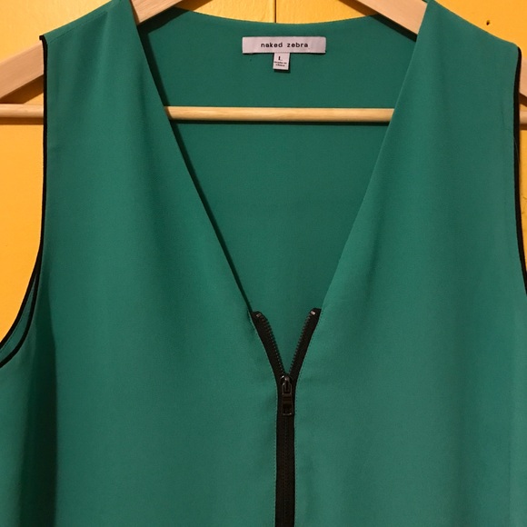 Zip-Front Top - Picture 2 of 4