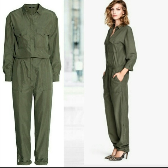 Khaki Green jumpsuit