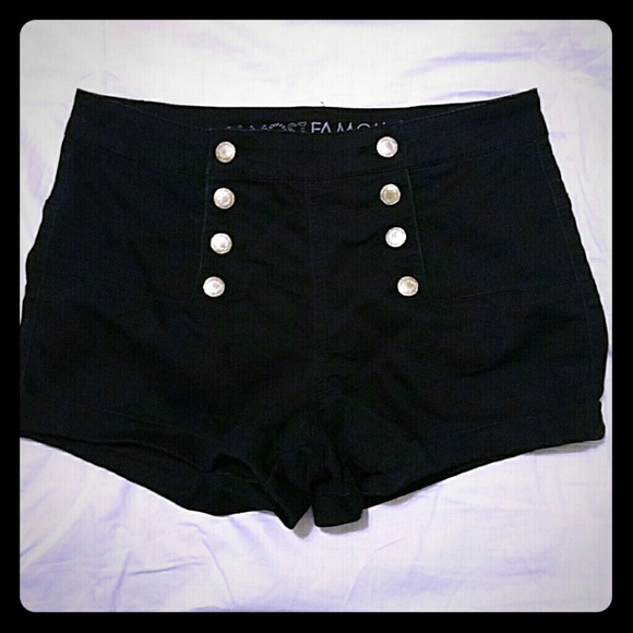 High waist shorts