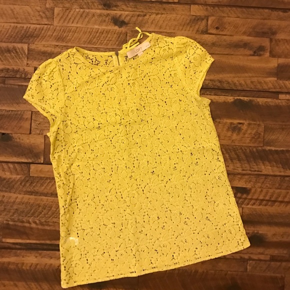 Ann Taylor Loft lace shirt