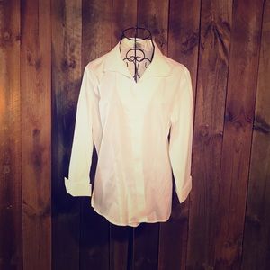Chico's invisible button down dress shirt