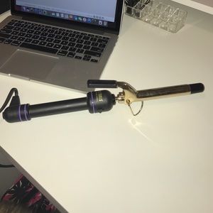 3/4" gold hot tools curling iron