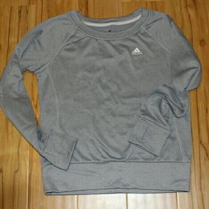 Adidas gray small sweatshirt