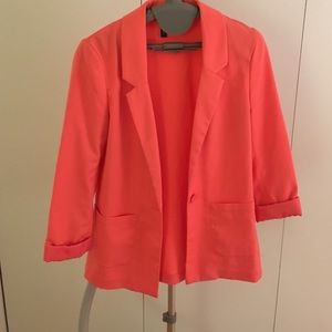 H&M Coral Blazer