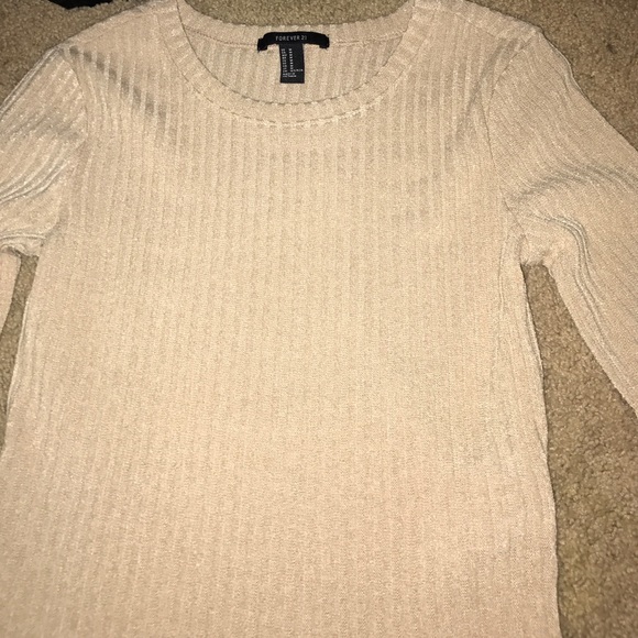 Forever 21 light tan sweater