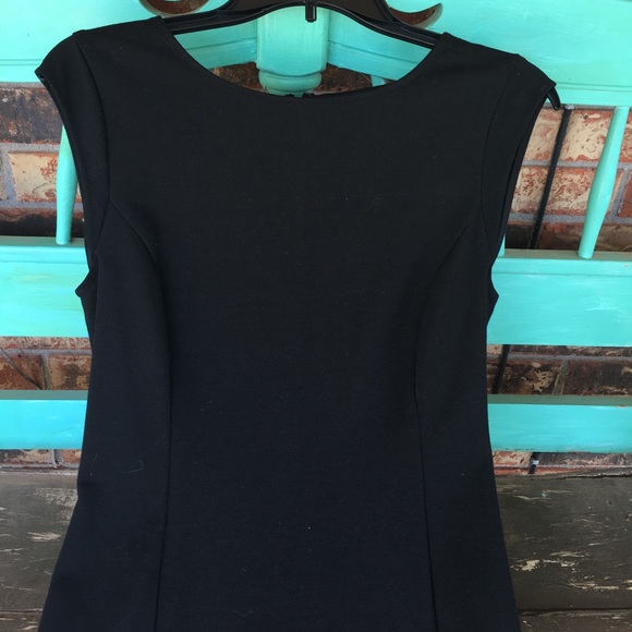 Size M Black Merona Shift Dress - Picture 2 of 3