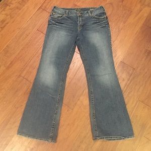 Silver Suki Flare Jeans