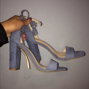 Blue heels