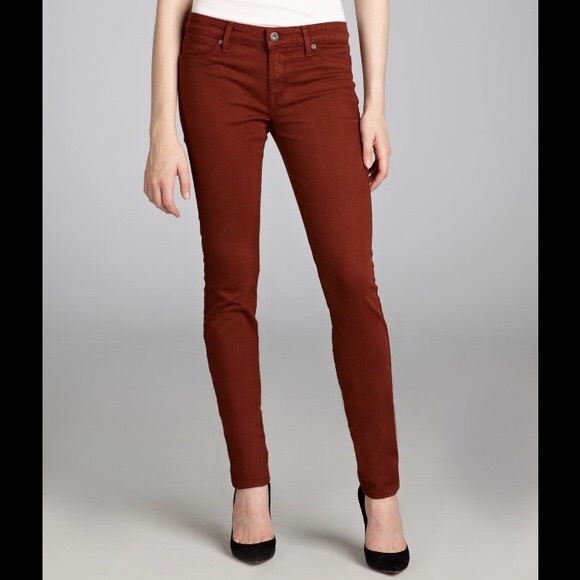 RICH & SKINNY Legacy Rust Brown Skinny Jeans