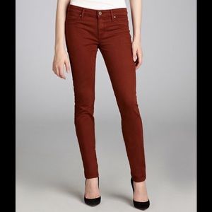 RICH & SKINNY Legacy Rust Brown Skinny Jeans