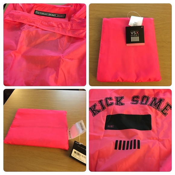 NWT VS Pink foldable Sport bag - Picture 4 of 4