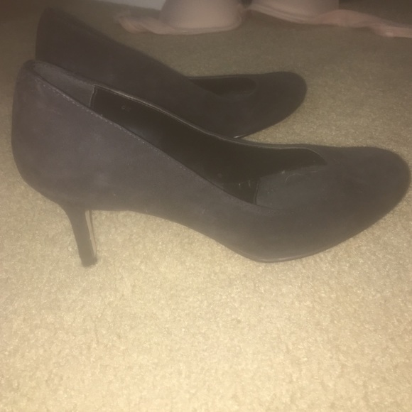Black short heels