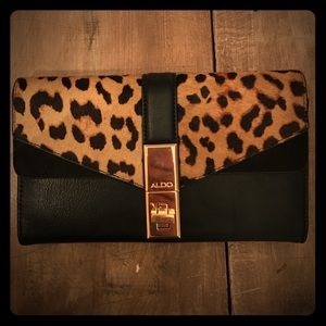 Aldo leopard wallet/clutch SALE!!!!