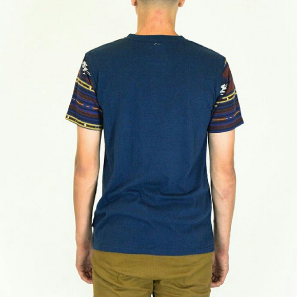 DESERT STRIPE SHORT SLEEVE HENLEY - Picture 2 of 4