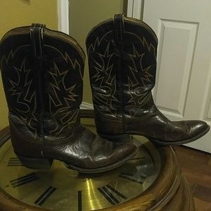 Vintage Tony Lama All Leather Boots Sz. 10 1/2