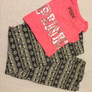 Pink Pj set