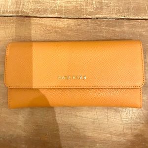 Camel Cole Haan wallet