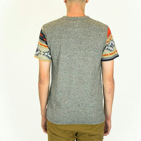 DESERT STRIPE SHORT SLEEVE HENLEY - Picture 3 of 4