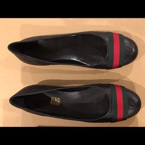 Gucci Guccissima Leather Flats