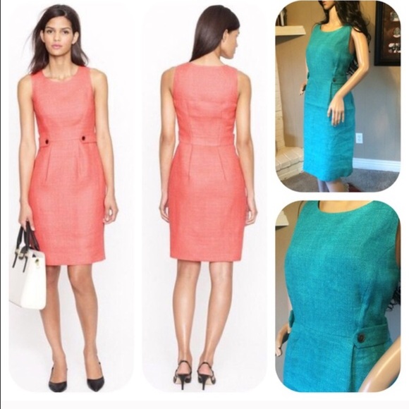 J. Crew Teal Dress