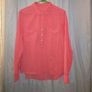 Bright Coral Blouse