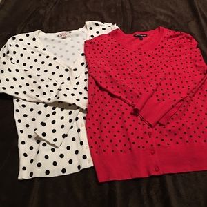 Two light weight cardigans in excellent condition