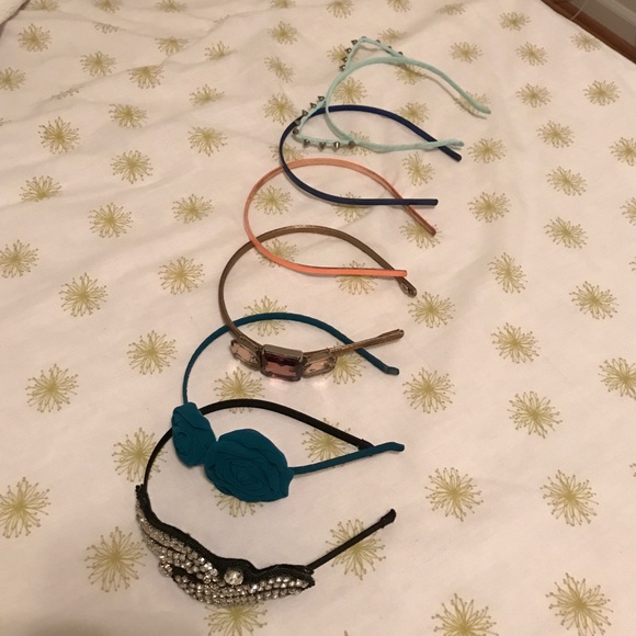 6 beautiful and cute different design headbands