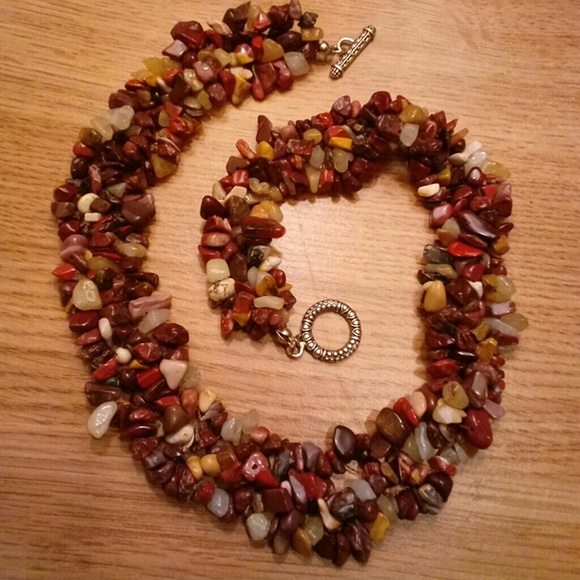 Stone Bead Necklace