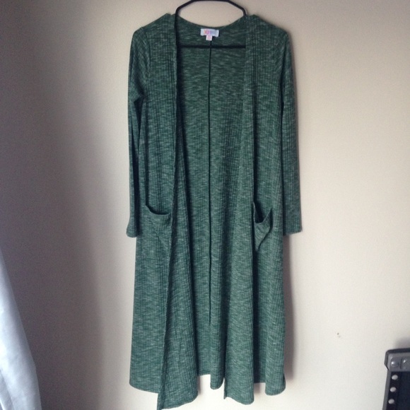 Heathered Green Lularoe Sarah XS