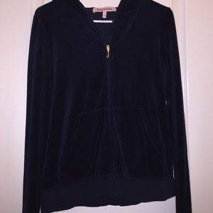 Authentic Navy Blue Juicy Couture Track Jacket