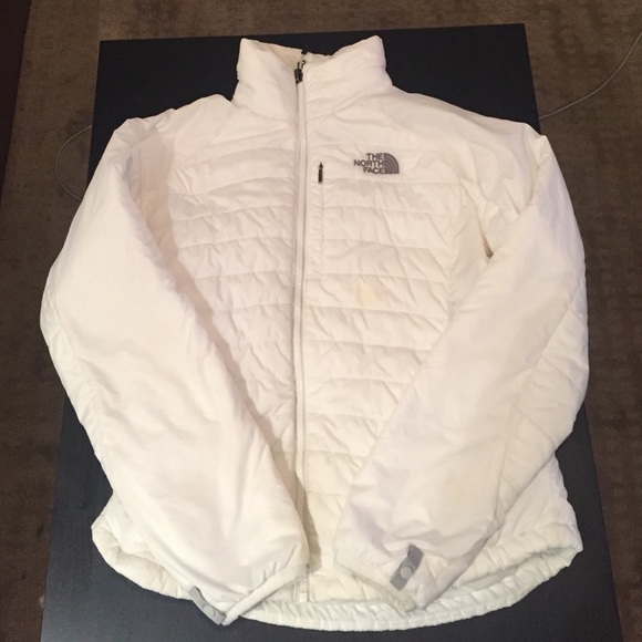 White northface coat