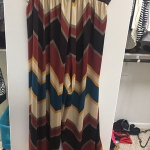 Chevron pants