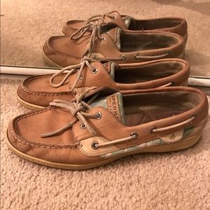 Sperry blue fish women's shoes