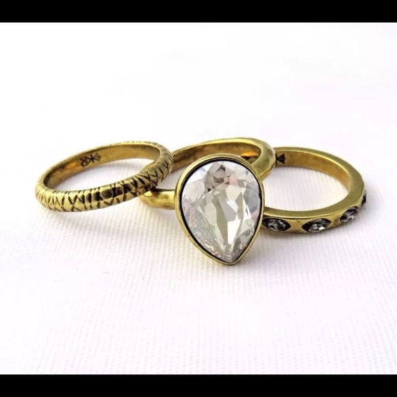 Silpada Jewelry - Silpada Shine Bright Stack Ring - Size 8