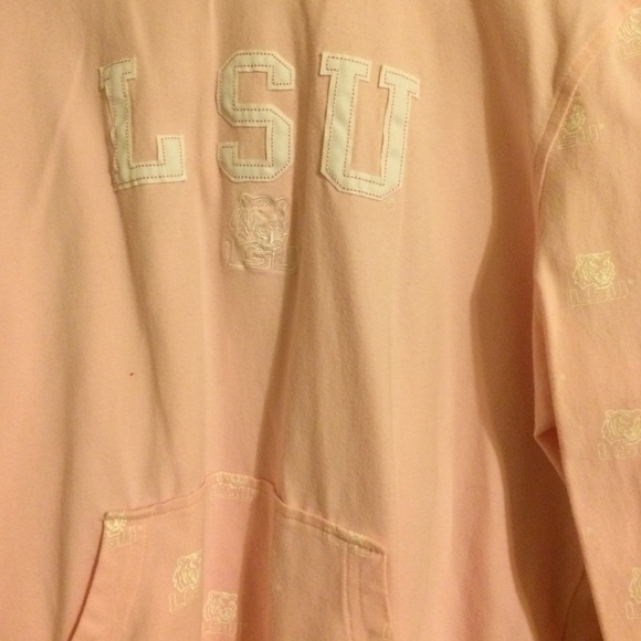 Pink LSU sweatshirt - Picture 2 of 2