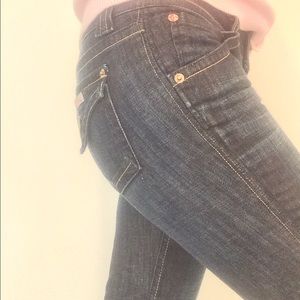 Hudson dark wash boot cut size 27 jeans