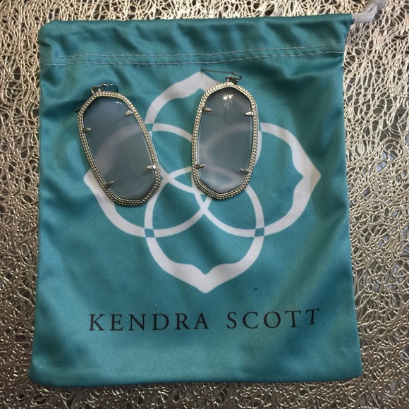 Kendra Scott Slate Danielle earrings