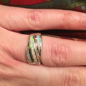 Opal ring, size 7