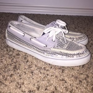 Sparkly Sperry TopSiders
