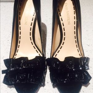 Enzo Angioloni Black Heels