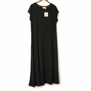 Chicos long black dress