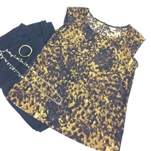 Merona cap sleeves top.