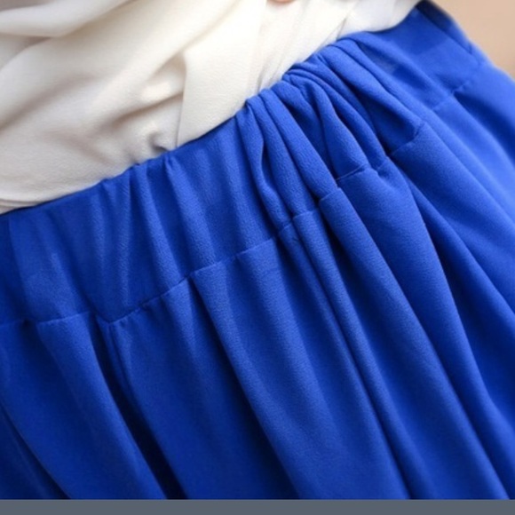 🌹 Wide leg loose chiffon gouge pants🌹 - Picture 2 of 4