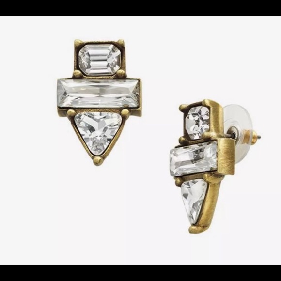 NWT Silpada K&R Crystal Clear Earrings