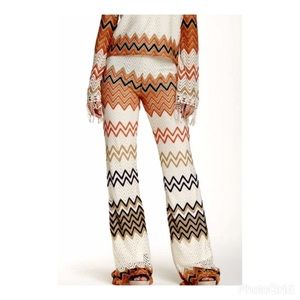 Romeo and Juliet Zigzag Wide Leg Pants- Size M