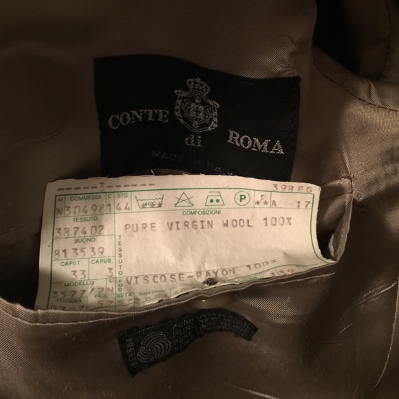 Vintage Italian wool blazer - Picture 2 of 4