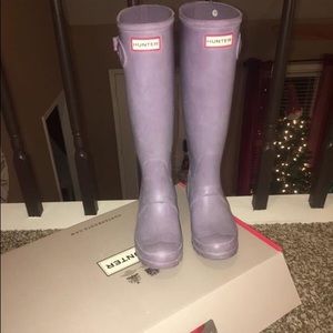 Hunter rain boots