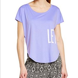 Purple Scoop Neck Let it Move You Zumba Shirt 💃🏻