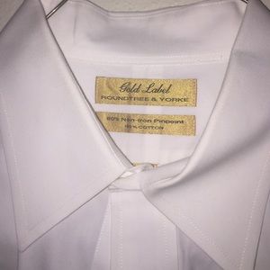 MENS Roundtree & York Gold Label Dress Shirt