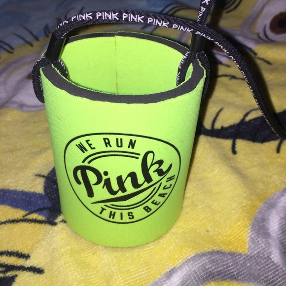 Vs pink Koozie